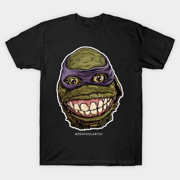 Zombie Donnie T-Shirt by pentoolarts